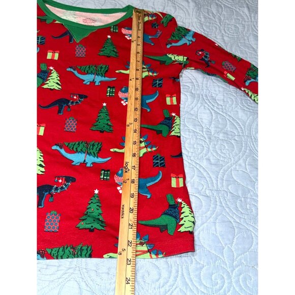 Wondershop Womens Dinosaur Christmas Pajama Set Red & Green Size Small - Picture 11 of 12